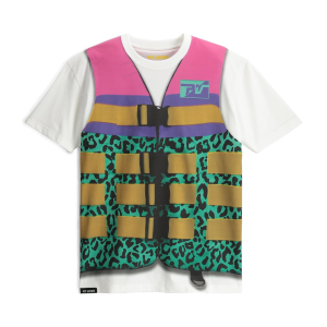 Classic Style ElementalGoods Waterski Season PFD Tee Matte Finished Surface